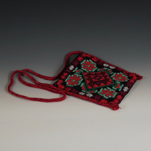 Helping Handbags - Red Flowers