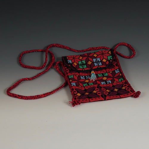 Helping Handbags - Red Snowflakes